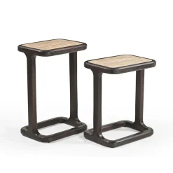 Jaimie Bijzettafel Set van 2 Marmer
