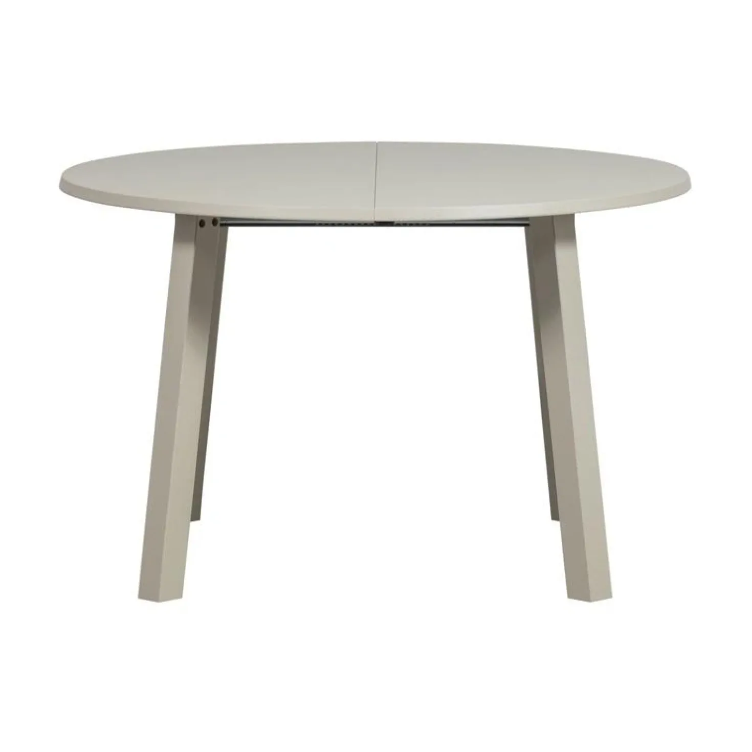 Janne Uitschuifbare eettafel rond eiken dakargrau 120/160/200cm