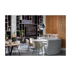 Jorre Eettafel MDF antiek beige 120cm