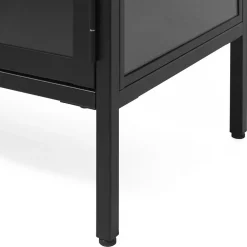 Kaya TV meubel zwart metaal 132cm