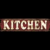 Kitchen - metalen bord