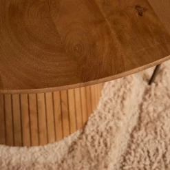 Livia Eettafel Rond Naturel 130cm