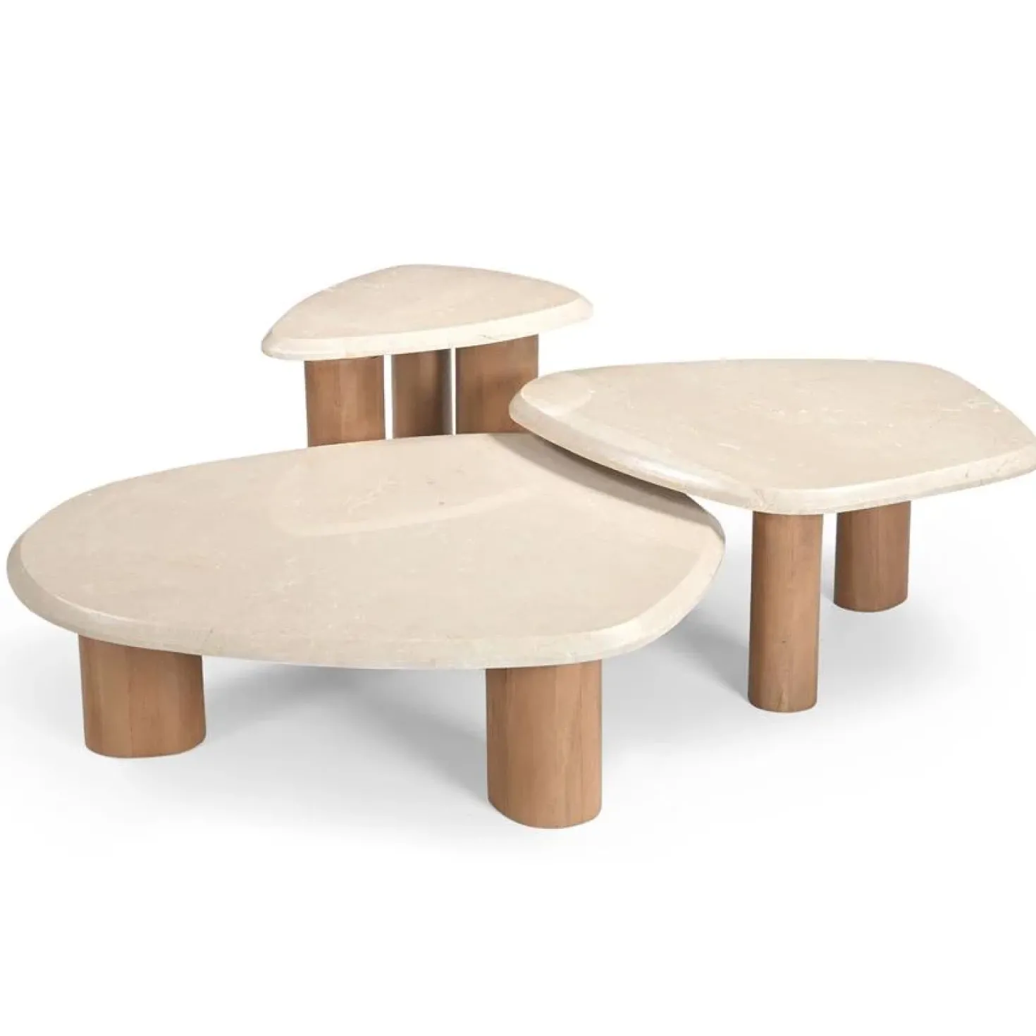 Lunea Salontafel Creme Marmer 60 cm