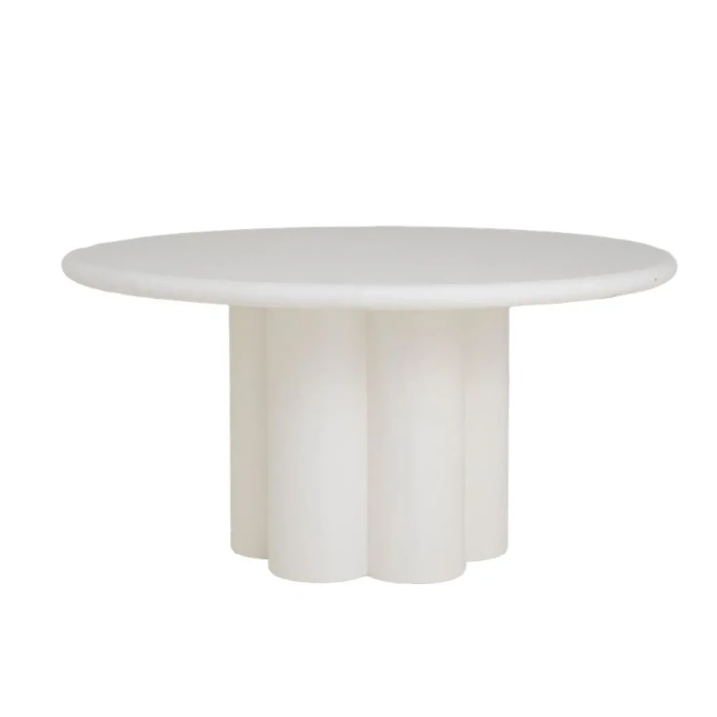 Melzo Eettafel rond wit 130cm