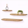 Mette Wandplank zwevend Naturel 140cm