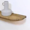 Mette Wandplank zwevend Naturel 120cm