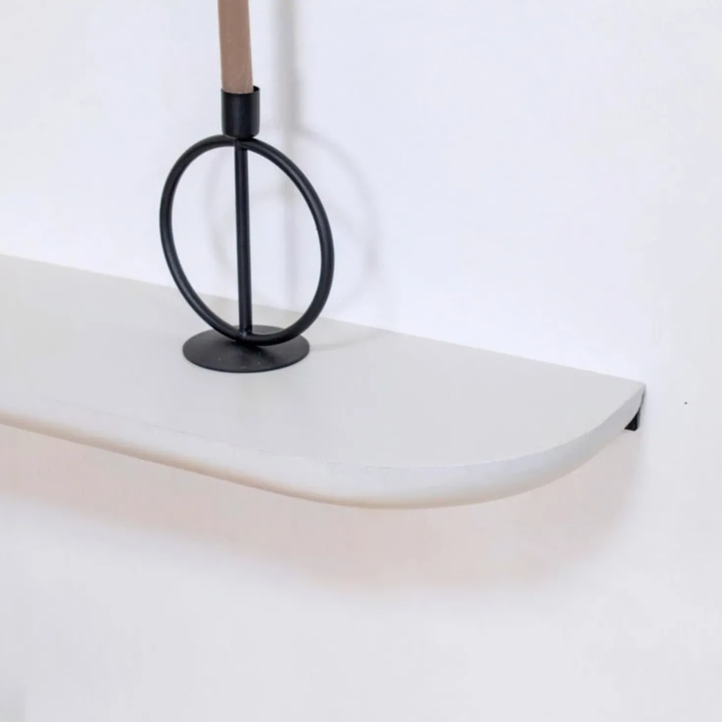 Mette Wandplank zwevend Zand 140cm