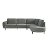 Milano Hoekbank Rechts Stone 300cm