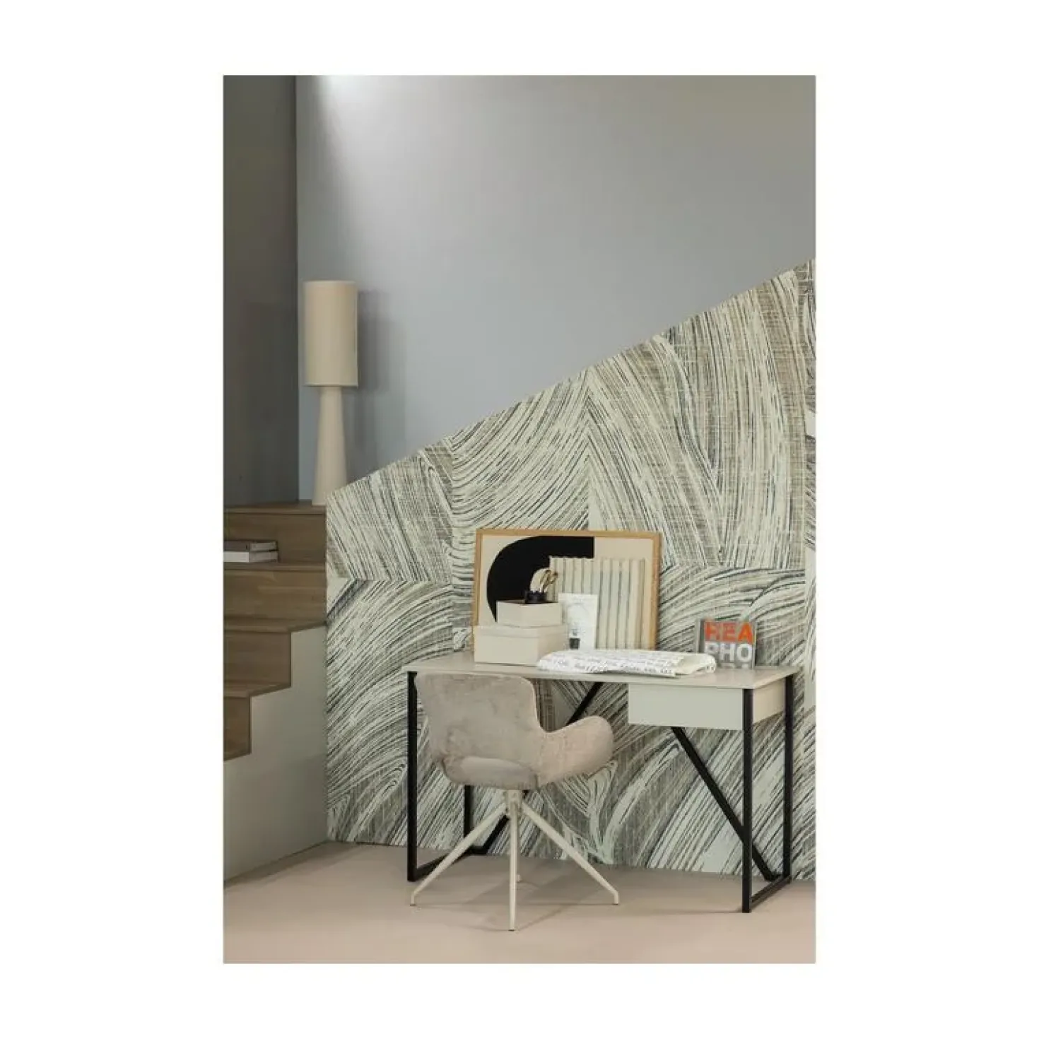 New Julius Bureau Dennenhout Dust 126cm