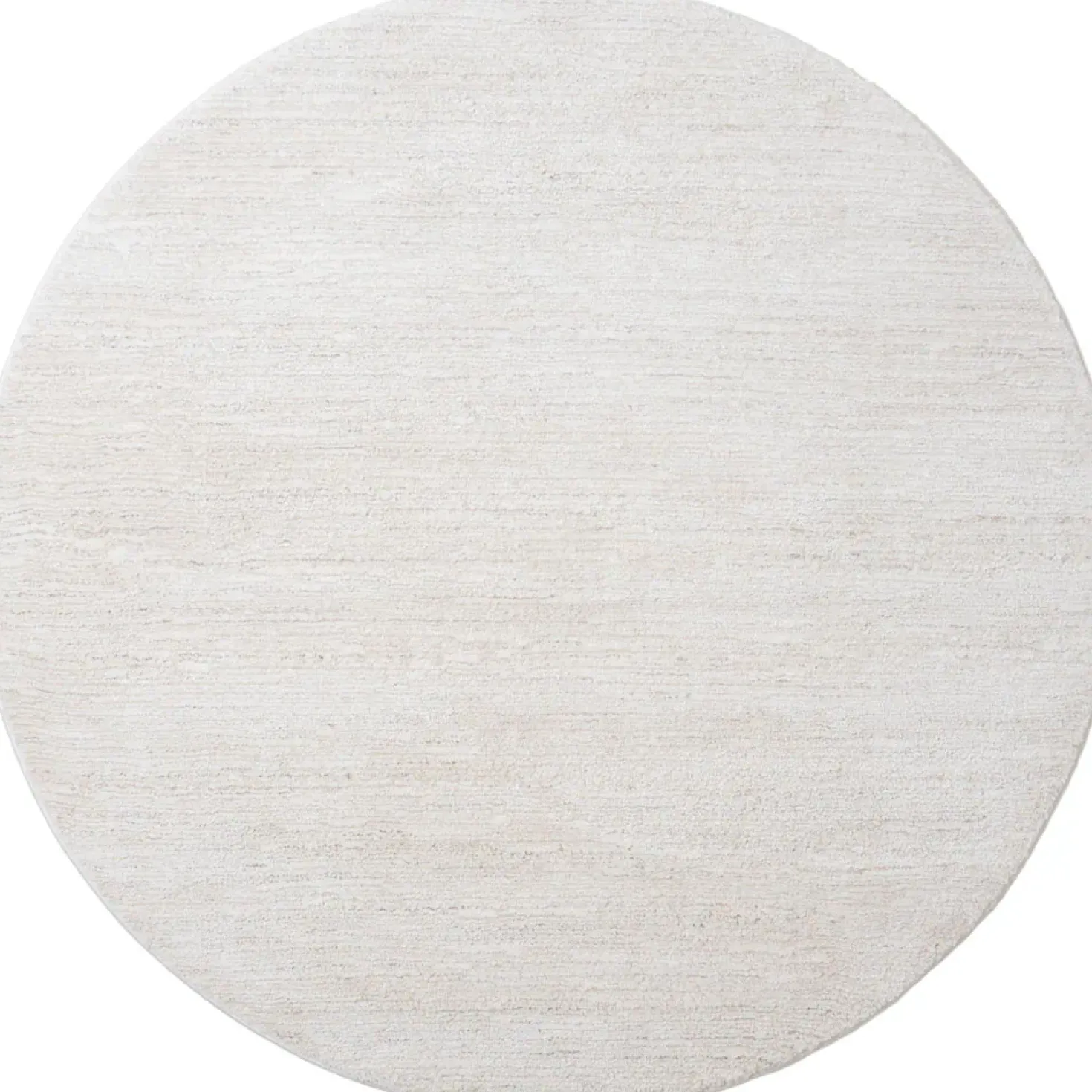 Nina vloerkleed Crème Rond 160x160cm