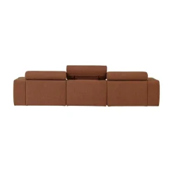 Novi Chaise Longue Bank Rechts Bouclé Terra