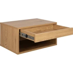 Olira zwevend Nachtkastje Naturel 50cm