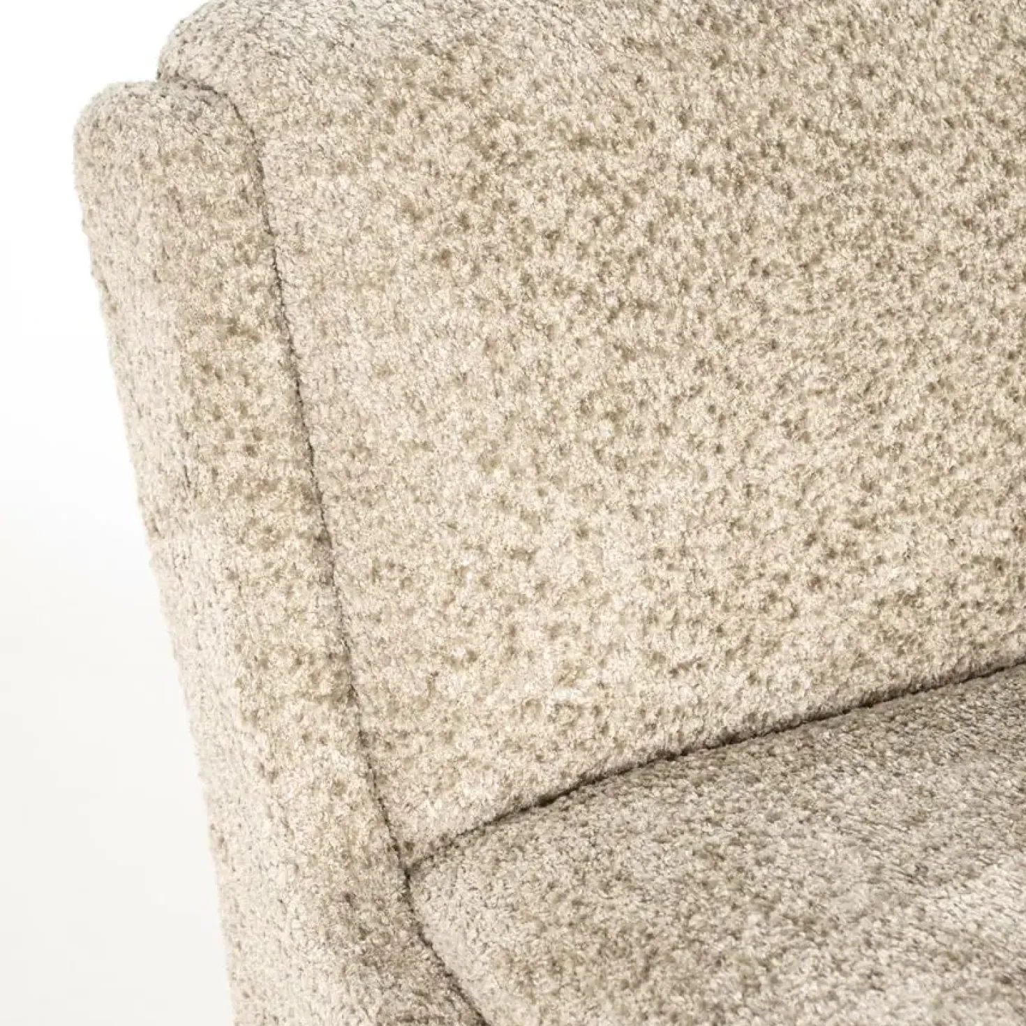 Omla Fauteuil Taupe Stof