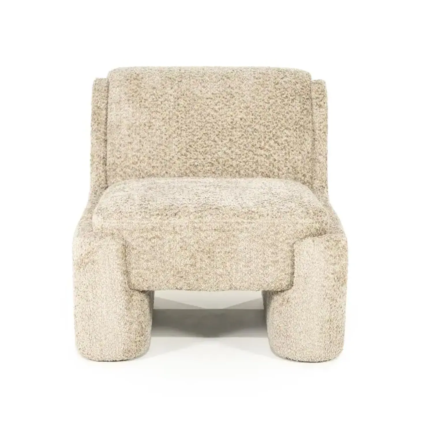 Omla Fauteuil Taupe Stof