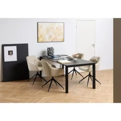 Onyx Eetkamerstoel Lichtbeige