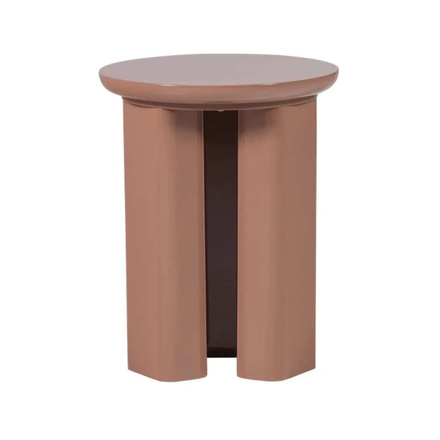 Orivo Bijzettafel rond Oudroze 40cm