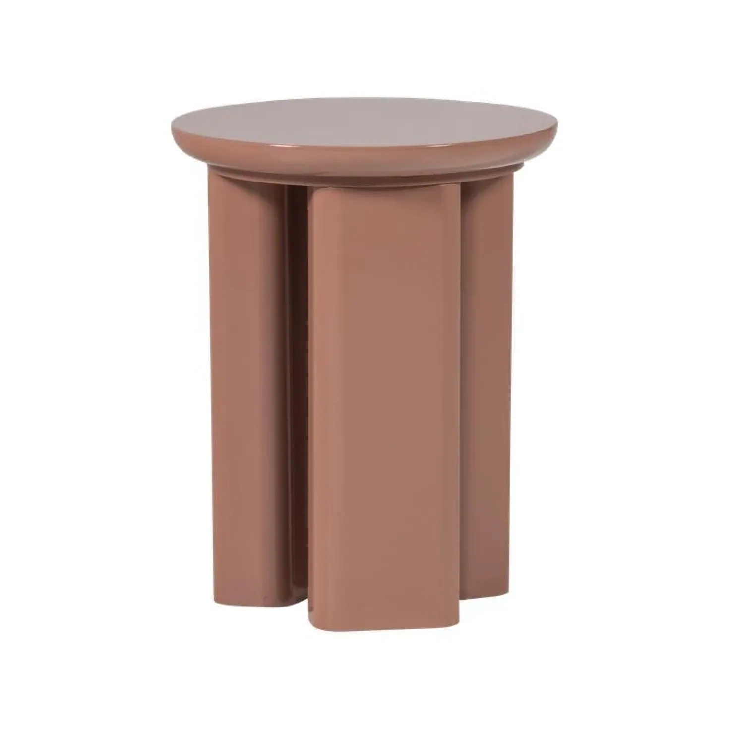 Orivo Bijzettafel rond Oudroze 40cm