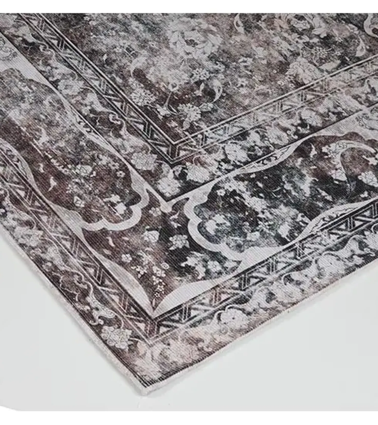 Parandis vloerkleed vintage rechthoek Antraciet