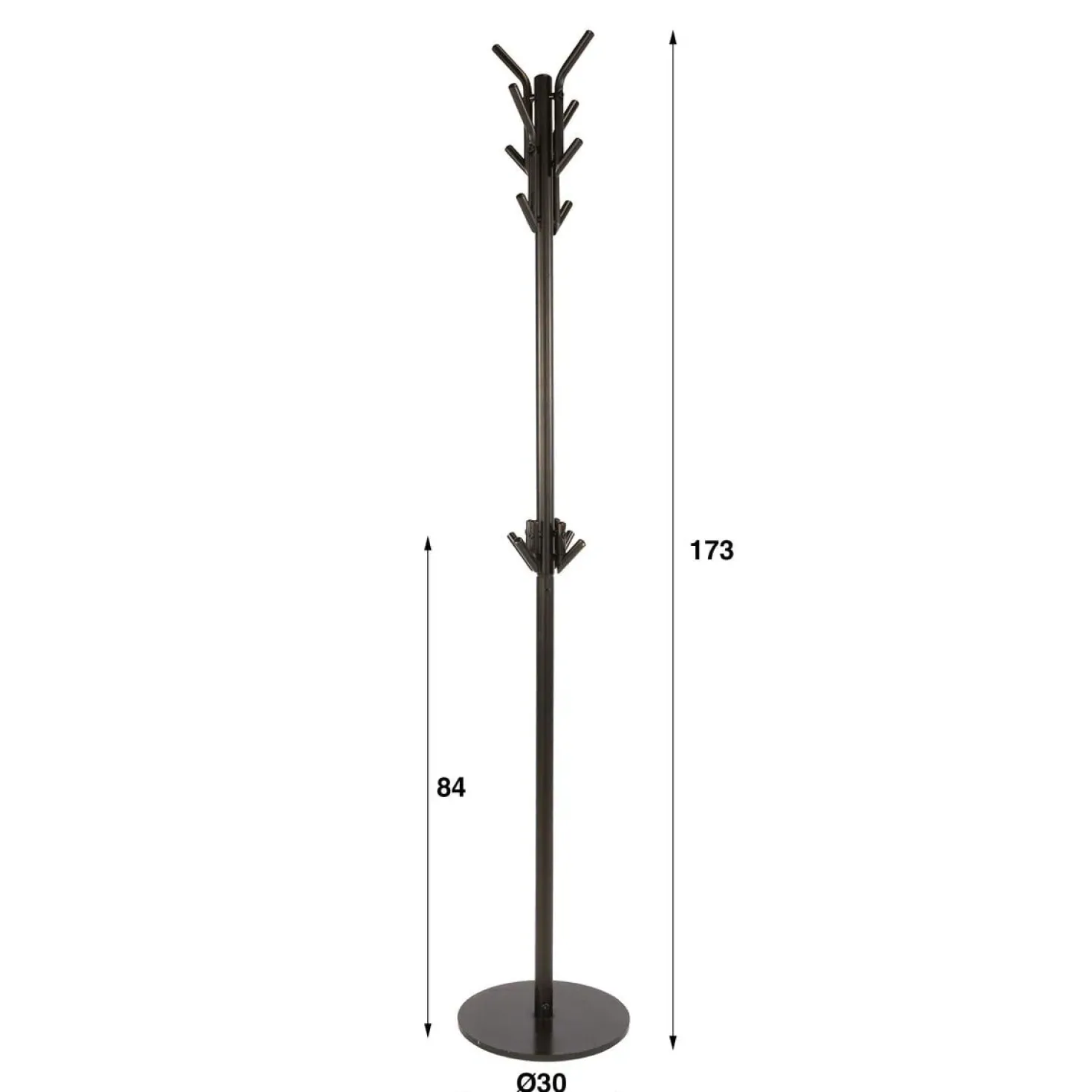 Patrick Kapstok Staand Bruin 30cm