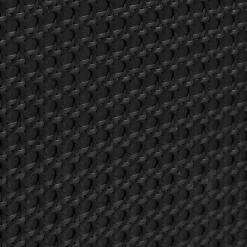 Pernille TV meubel zwart melamine rotan 120cm