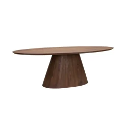 Premana Eetkamertafel ovaal Bruin 240 cm