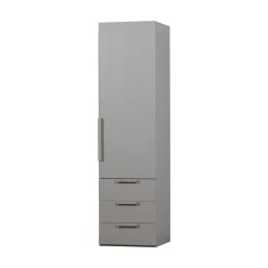 Rens 1-Deurs Kledingkast Pebble Grey 55cm