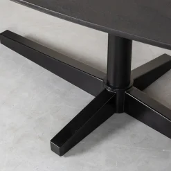 Rosie Eetkamertafel organisch Zwart 220 cm