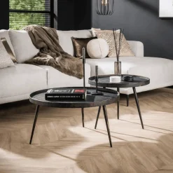 Salontafel set industrieel Marcos