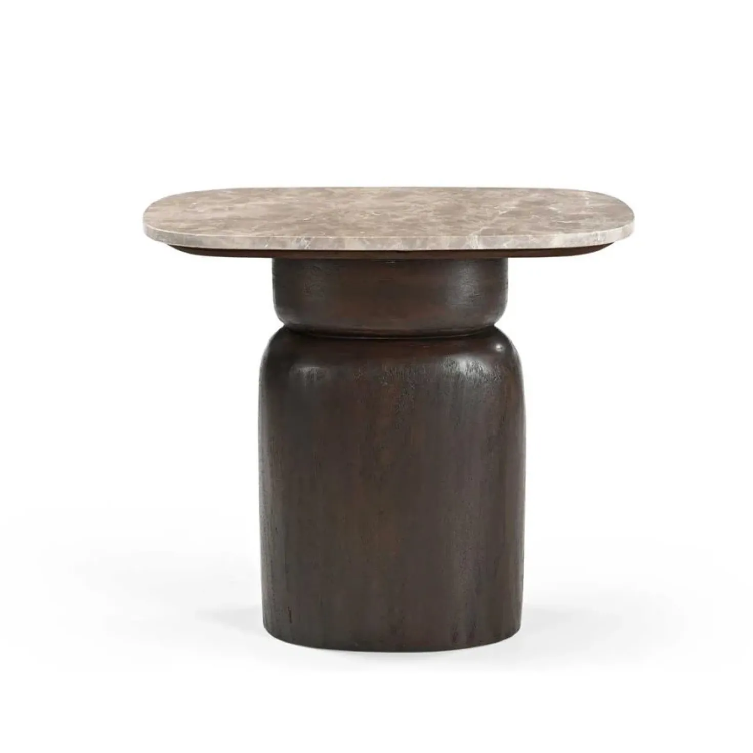 Santo Bijzettafel Marmer 56 cm