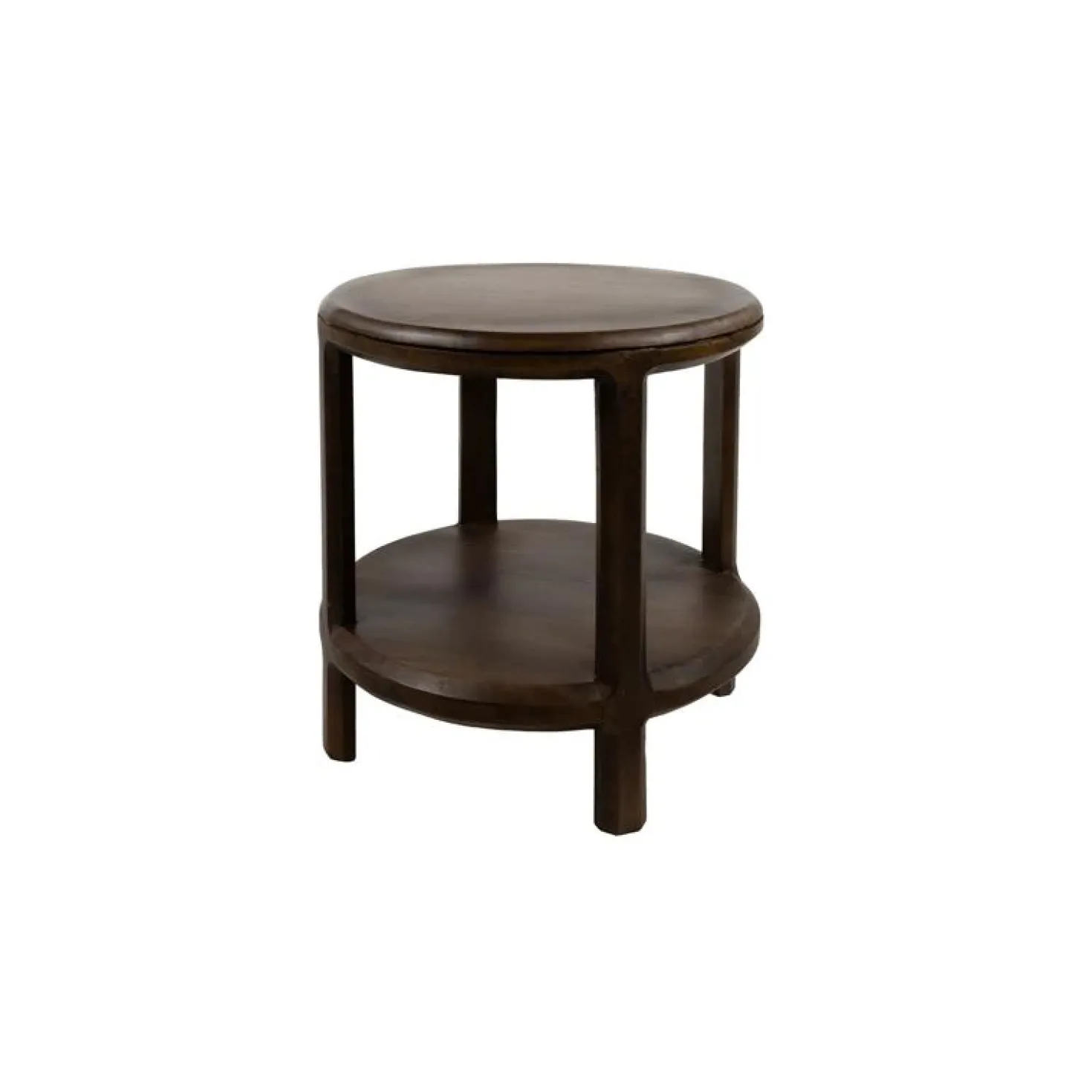 Sara Bijzettafel rond Walnoot 50cm