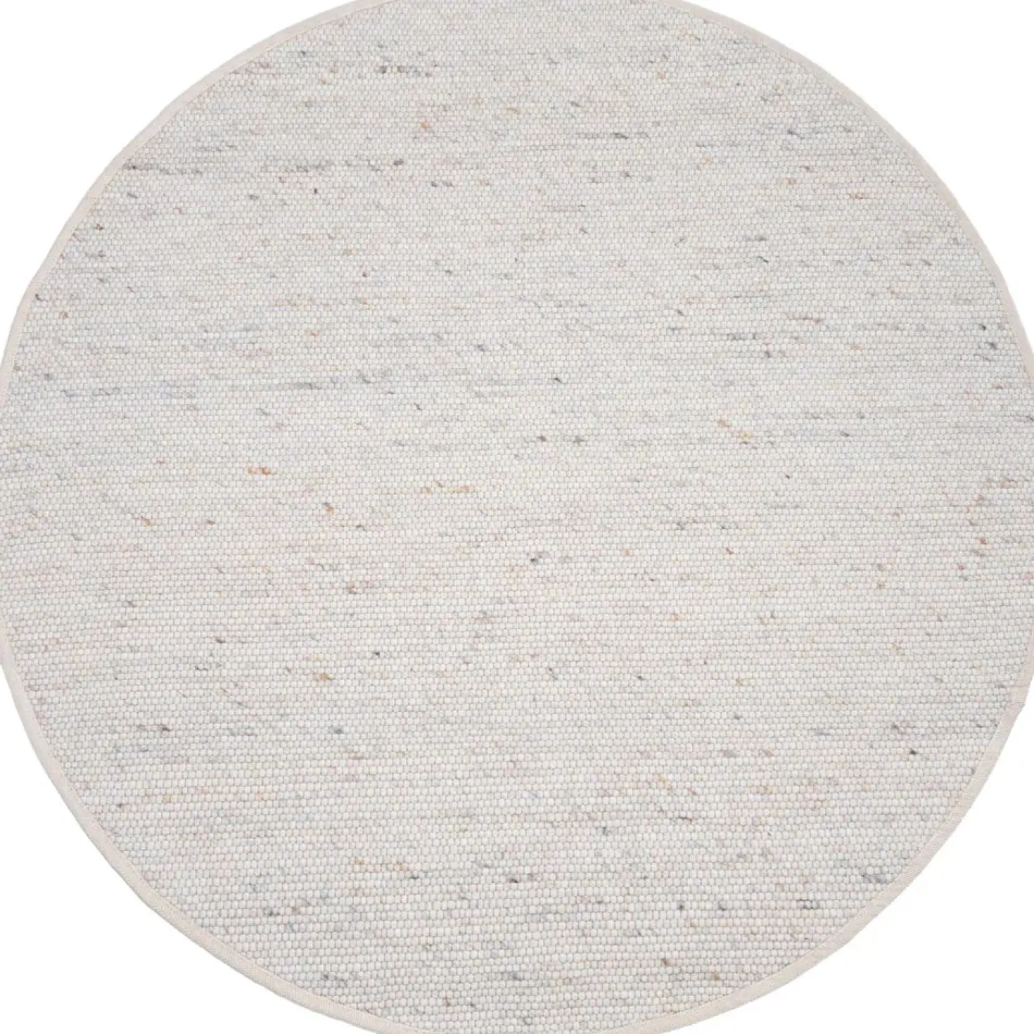 Scott vloerkleed Beige Rond 160x160cm