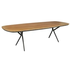 Sindacco Eettafel deens ovaal Mangohout 280cm