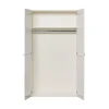 Sipke Kledingkast Grenen Wit 110cm