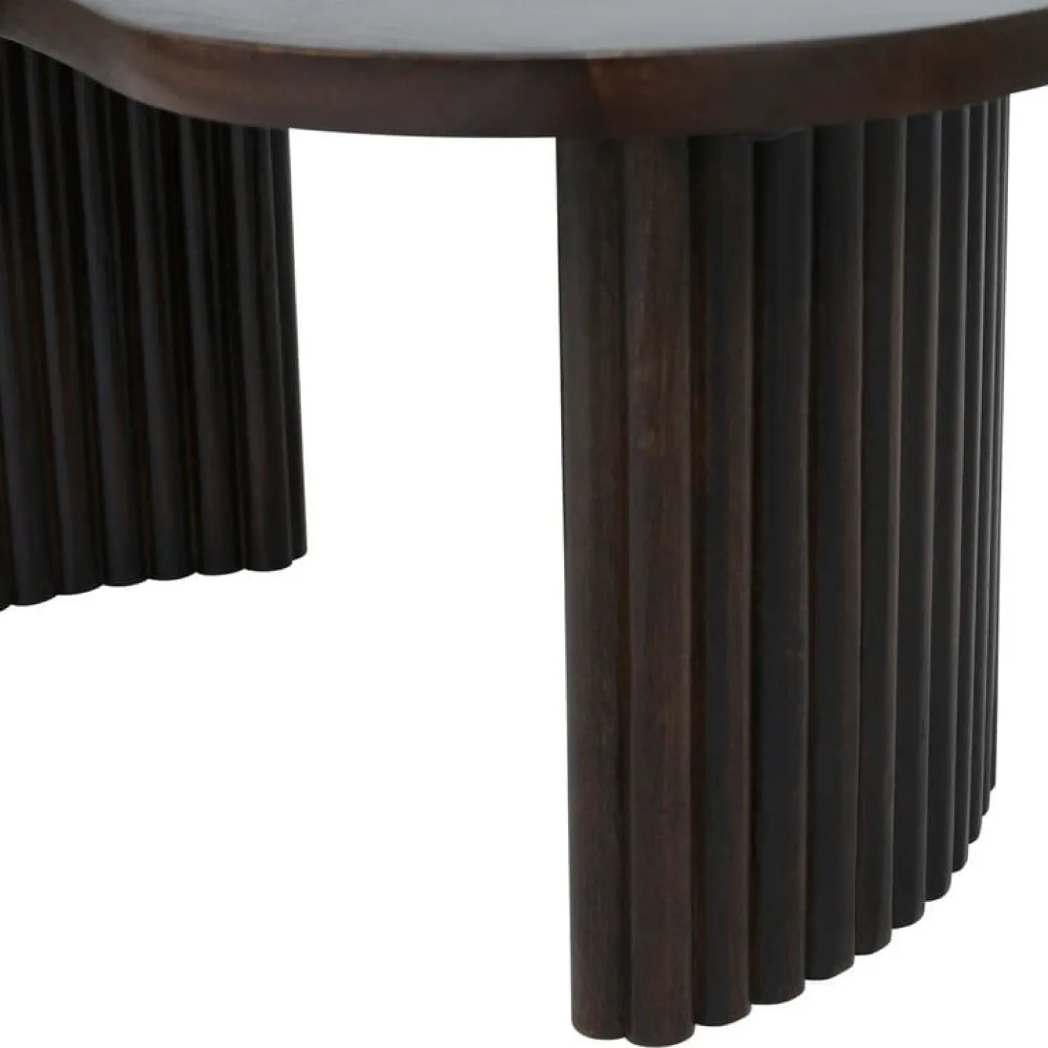 Sofia Salontafel organisch Walnoot 85cm