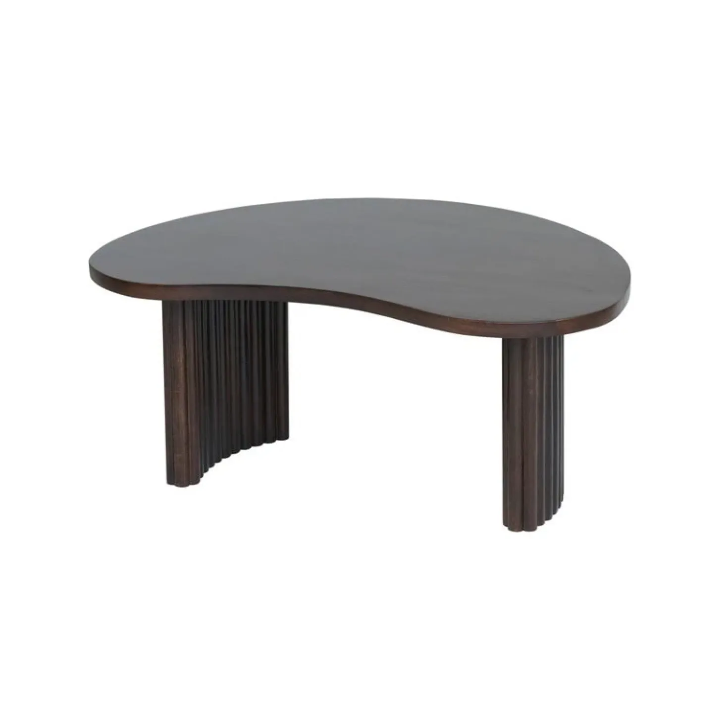 Sofia Salontafel organisch Walnoot 85cm