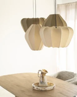 Sora 1-lichts Hanglamp Medium Groen
