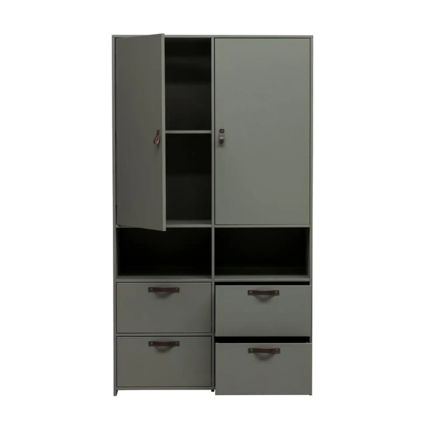 Stage Kledingkast Grenen Soap 103cm