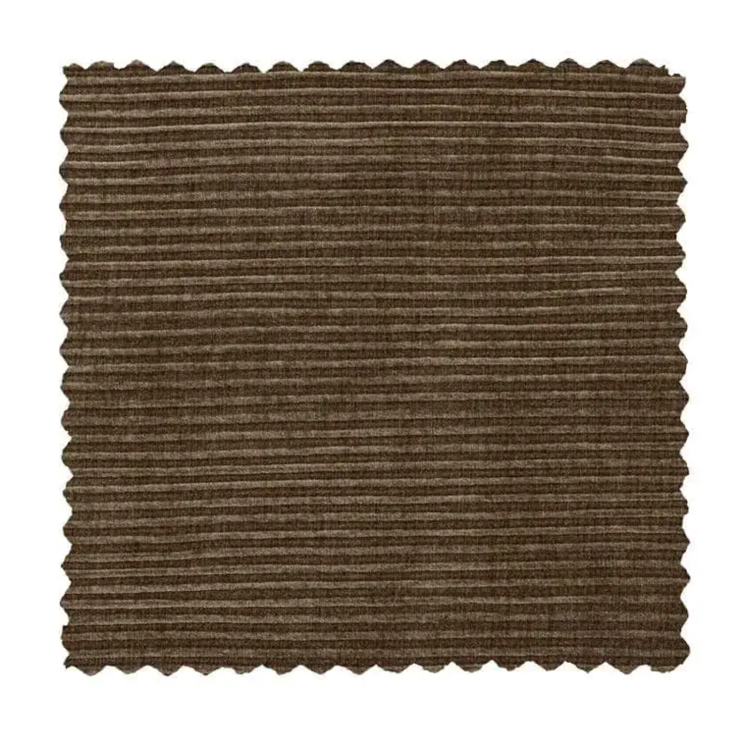 Statement Hocker Ribstof Olijfgroen 80cm