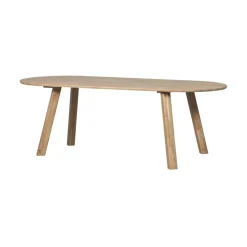 Tablo Eettafel ovaal VL Eikenhout naturel 220cm