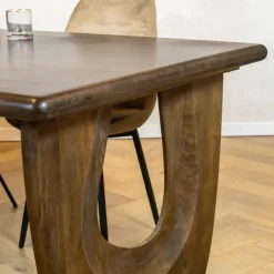 Tobias Eetkamertafel Walnoot 200cm