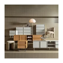 Tours Tv meubel Melamine/MDF Naturel 180cm