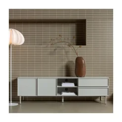 Tours Tv meubel Melamine/MDF Zand 180cm