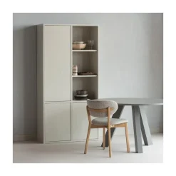 Udar Eetkamerstoel naturel met houten frame naturel