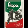 Vespa Original Italian - metalen bord