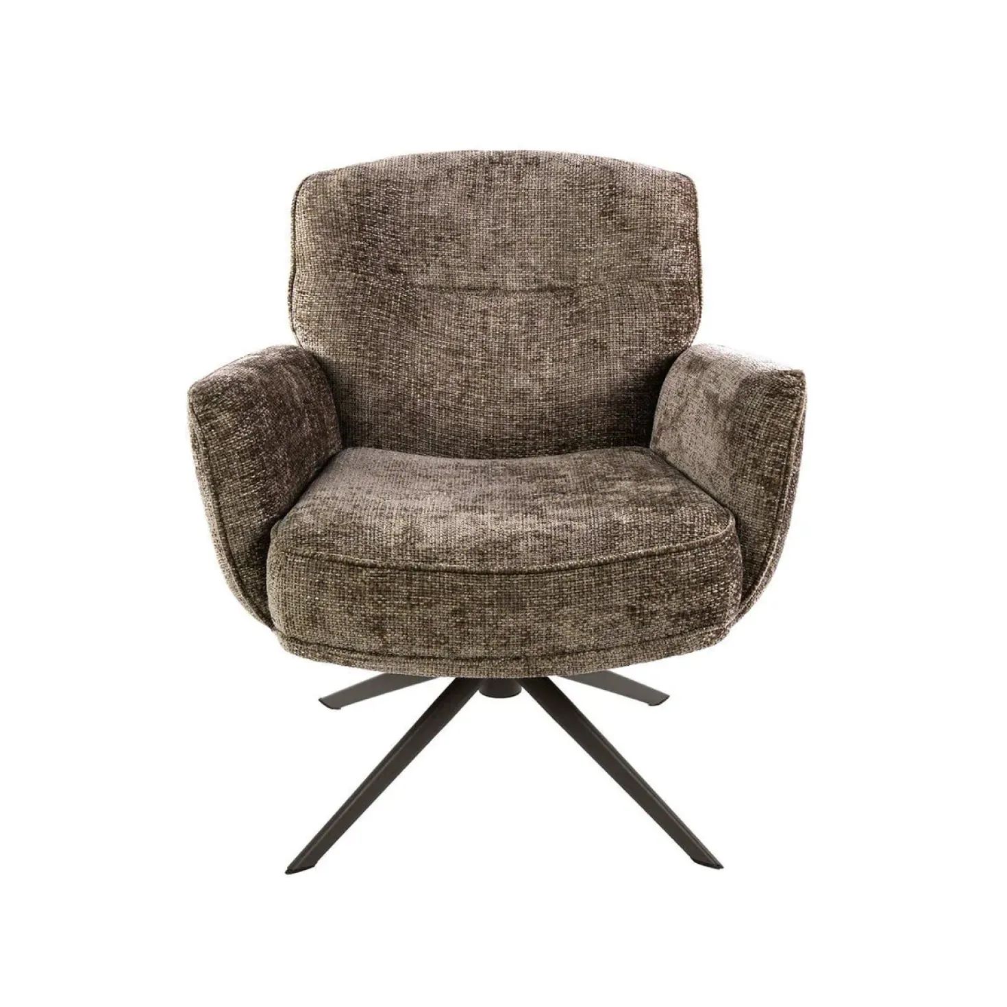 Vito Fauteuil Hoven champagne-bruin