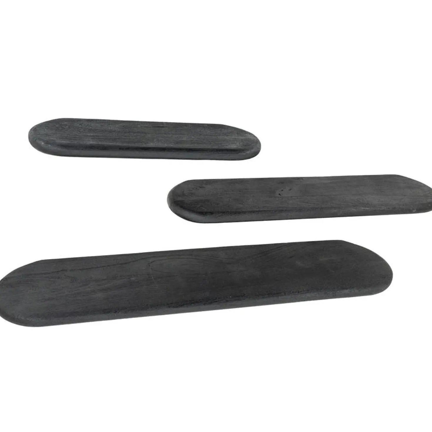 Wandplank hout Tre Zwart 69cm