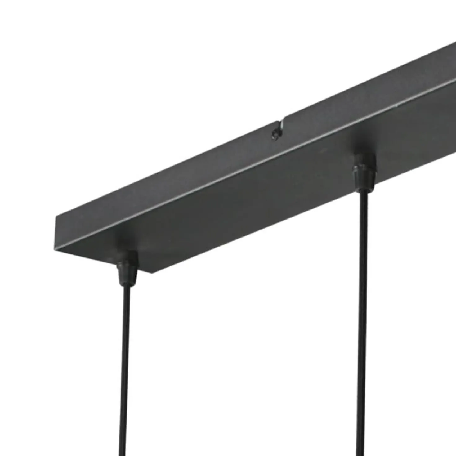 Zavi 5-lichts Hanglamp Smoke Langwerpig
