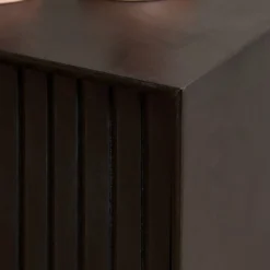 Zwevend Tv meubel Martin Zwart 120 cm